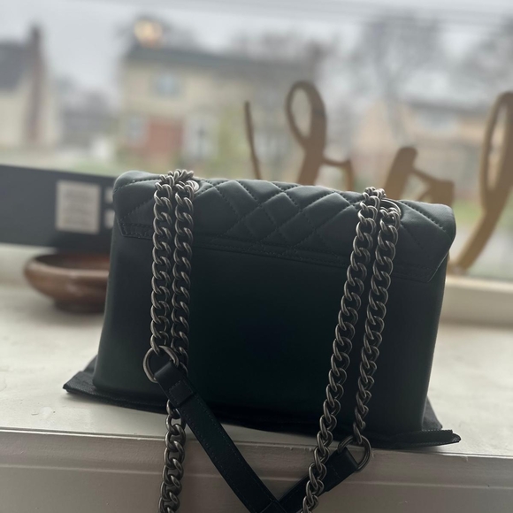 Kurt Geiger Black Quilted Women's Bag - Picture 2 of 9